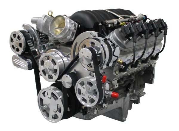 BluePrint Engines Chevy LS 376 C.I.D. 530 HP EFI Retrofit Fully Dressed Long Block Crate Engines PSLS3760CTFK