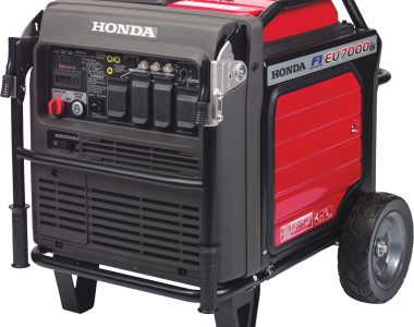 Honda Inverter Generator 7000 Surge Watts 5500 Rated Watts Electric Start Model EU7000ISNAN